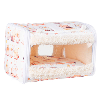 Ζεστή φωλιά παπαγάλου Chengxi από βαμβάκι, πυκνή φωλιά πουλιών, σπίτι πουλιών, δέρμα τίγρης, παιώνια, χειμερινό τεχνούργημα, φωλιά παπαγάλου, πλήρης συλλογή φωλιάς πουλιών