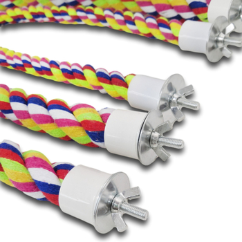 Medvilninės virvės stovas, pagaliukas, paukščių reikmenys, papūgos žaislai, tigro oda, Xuan Feng poilsio spalva, virvė, sulankstoma tarpinė, fiksuoto tipo