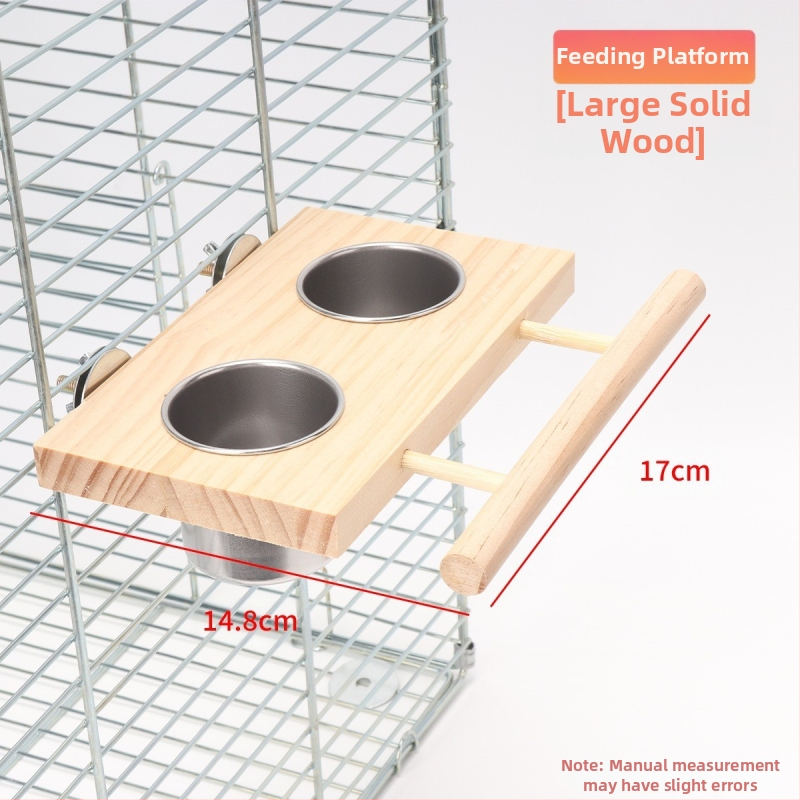 Tiigri nahast pojeng xuanfeng papagoi mattpuidust lindude toidukast lindude söögimaja kuldnokkade tass, kraanikauss, täispuidust jaam