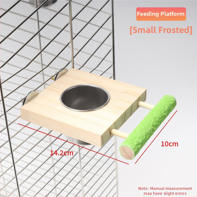 Tiigri nahast pojeng xuanfeng papagoi mattpuidust lindude toidukast lindude söögimaja kuldnokkade tass, kraanikauss, täispuidust jaam