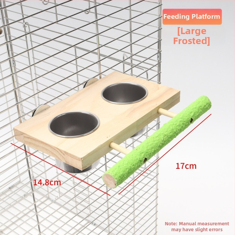 Tiigri nahast pojeng xuanfeng papagoi mattpuidust lindude toidukast lindude söögimaja kuldnokkade tass, kraanikauss, täispuidust jaam