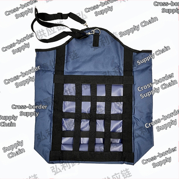 Kis széna- és gyomtároló táska lovaknak, Oxford szövetből készült kopásálló szalmazsák, szénazsák, szalmazsák kisállatoknak