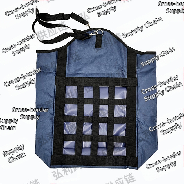 Kis széna- és gyomtároló táska lovaknak, Oxford szövetből készült kopásálló szalmazsák, szénazsák, szalmazsák kisállatoknak