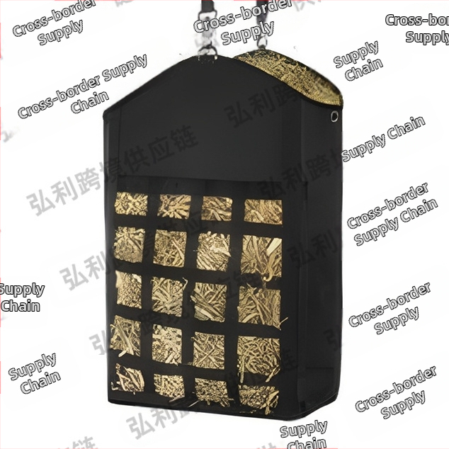 Kis széna- és gyomtároló táska lovaknak, Oxford szövetből készült kopásálló szalmazsák, szénazsák, szalmazsák kisállatoknak