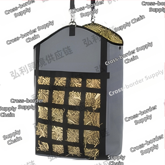 Kis széna- és gyomtároló táska lovaknak, Oxford szövetből készült kopásálló szalmazsák, szénazsák, szalmazsák kisállatoknak