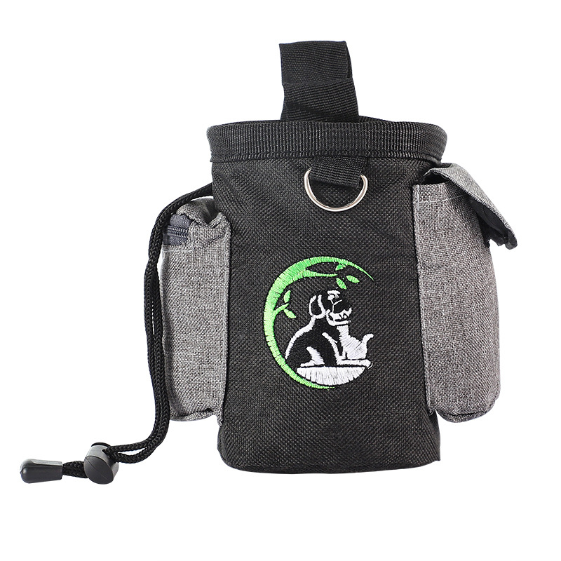 Lemmiklooma treeningkott Professionaalne koerte treeningkott vööle Koerte jalutamiseks mõeldud treeningvahendite kott Koeratoidukott Kaasaskantav koeratoidukott