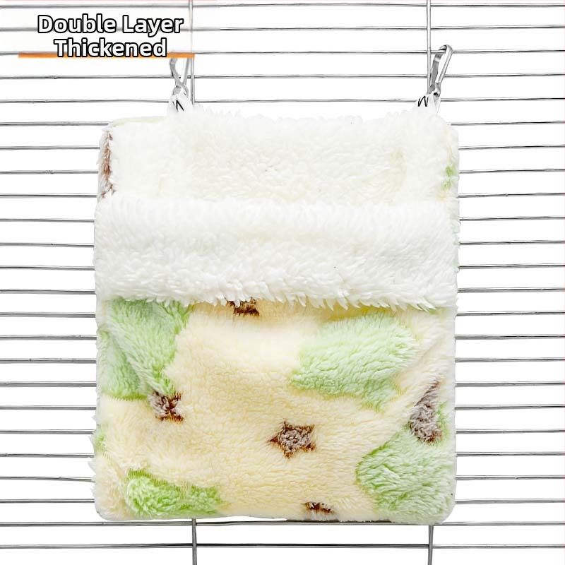 Meekott, karihiirele mõeldud magamiskott, talveks riputatav, soe, hammustusvastane, neli aastaaega saadaval, pesapuuri haljastus, võrkkiige tarvikud