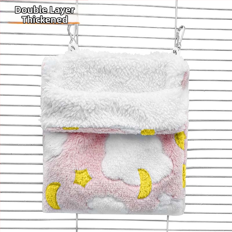 Meekott, karihiirele mõeldud magamiskott, talveks riputatav, soe, hammustusvastane, neli aastaaega saadaval, pesapuuri haljastus, võrkkiige tarvikud