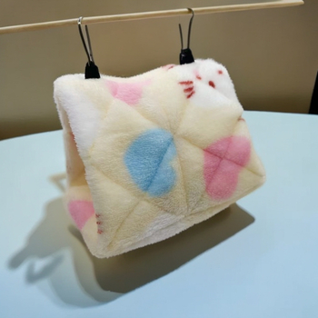 Φανελωτή φωλιά χάμστερ παπαγάλος αδελφός αδελφός αδελφός BA χειμερινή φωλιά πουλιών με μέλι τσάντα ζεστή βαμβακερή φωλιά τριγωνική φωλιά βαμβακερή αιώρα