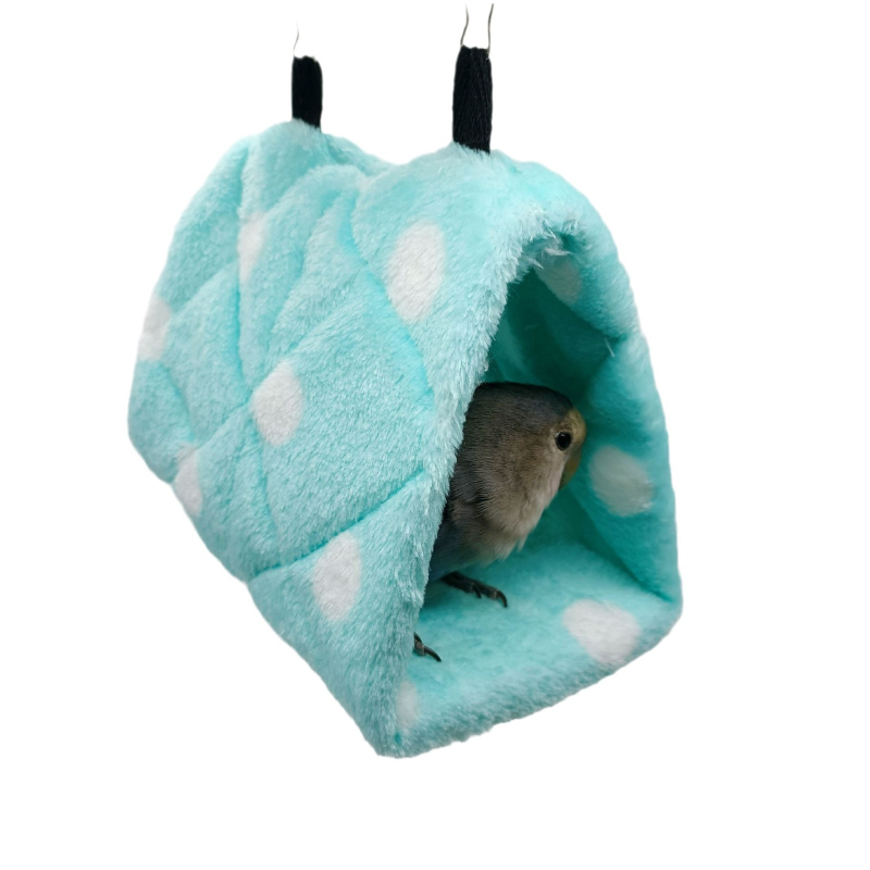 Flanelasto gnijezdo za hrčke, papige, brate, brate, BA, zimsko ptičje gnijezdo, vrećica s medom, toplo pamučno gnijezdo, trokutasto gnijezdo, pamučna viseća mreža