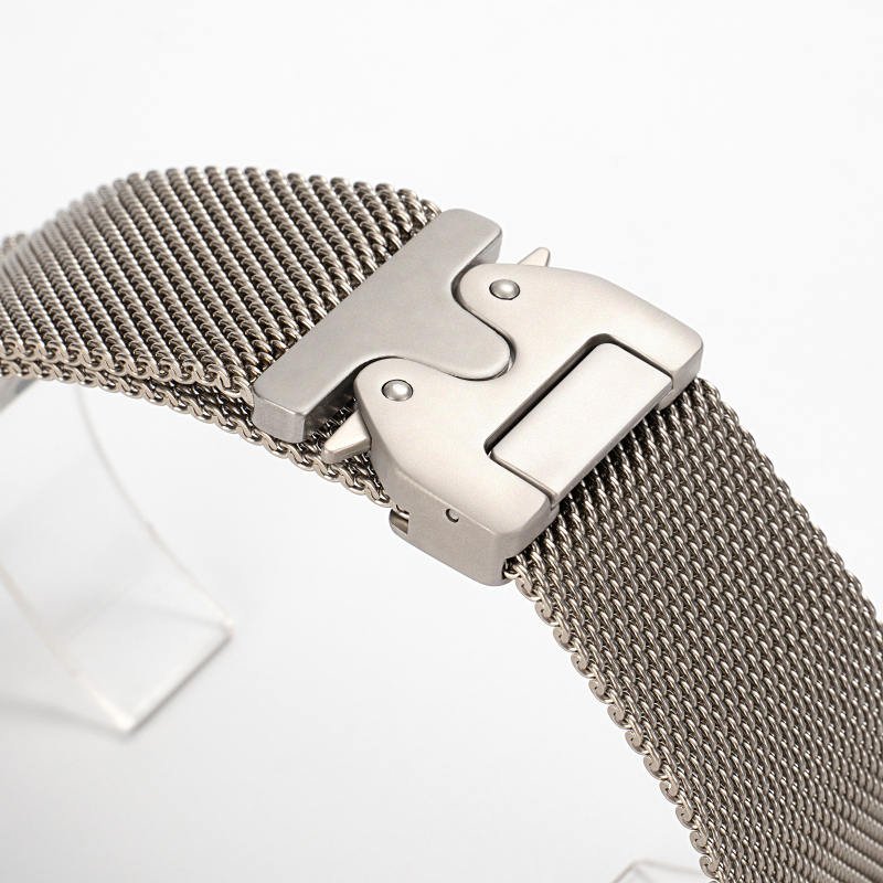 Apple Watch Strap S11 hivatalos új milánói esernyőcsat rozsdamentes acél S10 szíjhoz alkalmas