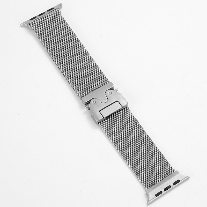 Apple Watch Strap S11 hivatalos új milánói esernyőcsat rozsdamentes acél S10 szíjhoz alkalmas
