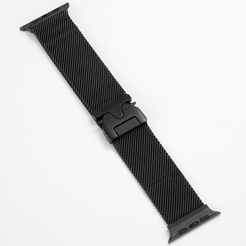Apple Watch Strap S11 hivatalos új milánói esernyőcsat rozsdamentes acél S10 szíjhoz alkalmas
