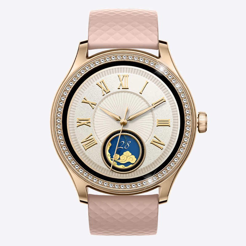 Piiriülene uus toode Idw22 naiste käekell Bluetooth-kõnega mitme spordiala tervise jälgimise nutikell häälassistent