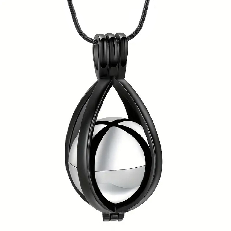 Väliskaubanduse uus pärlmutter roostevabast terasest parfüümipudeli kaelakee sugulaste lemmikloomade urni ripats tuhapurgi mälestuseks