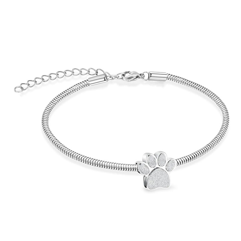 Amazoni koerakäpa tuhakäevõru lähedaste ja lemmikloomade mälestamiseks, loominguline avatav urnikäevõru, parfüümi eeterliku õli pudel