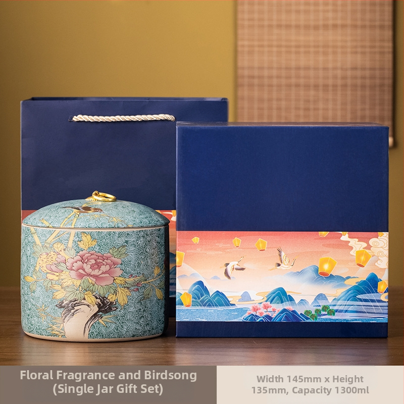 Keraamilise teekannu pakendamine kinkekarbi trükkimine avamiseks ettevõtte tegevuse kingitus külalistele ärikingitus hulgimüük