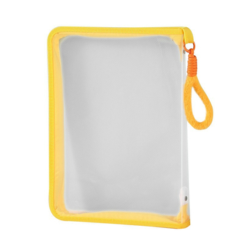 Ins College Student A4 failikott lukuga suure mahutavusega läbipaistev testpaber õpikute sorteerimine kaasaskantav hoiukott