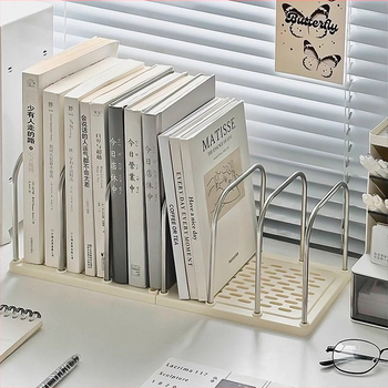 Настолен държач за книги, фиксирана стойка за книги, ученическа детска стойка за съхранение на книги, държач за книги