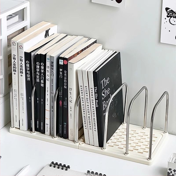 Настолен държач за книги, фиксирана стойка за книги, ученическа детска стойка за съхранение на книги, държач за книги
