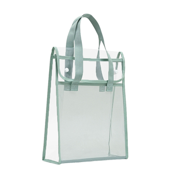 Läbipaistev Ins stiilis juhendamiskott, õpilase kott, klõpsatav failikott, eksamiks mõeldud spetsiaalne veekindel suure mahutavusega PVC testpaberkott