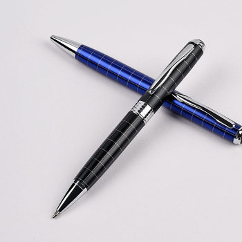 Κατασκευαστής χονδρικής πολύχρωμης περιστρεφόμενης μεταλλικής πλέξης στυλό με τυπωμένο λογότυπο για επιχειρήσεις, διαφημιστικό δώρο μεσαίου μεγέθους στυλό λαδιού