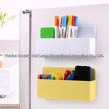 Vairumtirdzniecības magnētiskā uzglabāšanas kaste, liela ABS materiāla daudzfunkcionāla tāfele, krīta korpuss, magnētiskā tāfele, kancelejas preču kaste