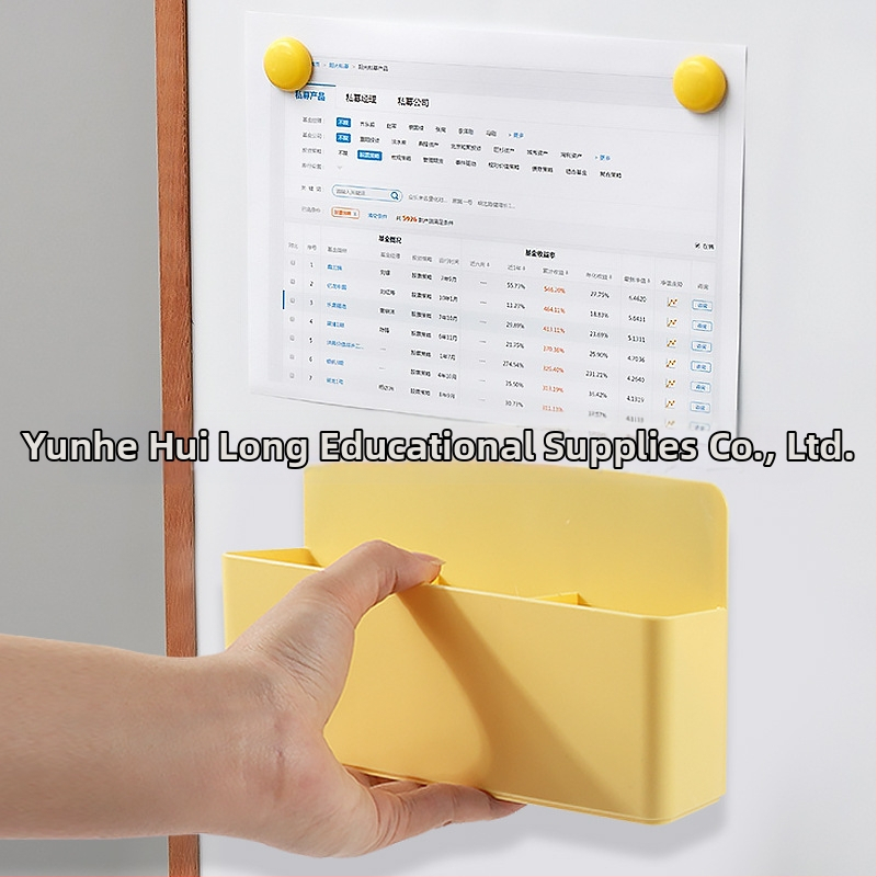 Veľkoobchodná magnetická úložná krabica, nadrozmerná ABS materiál, multifunkčná tabuľa s kriedou, magnetická tabuľa, papiernická krabica