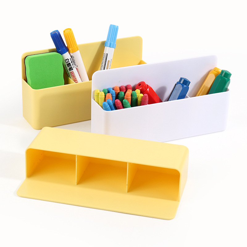 Vairumtirdzniecības magnētiskā uzglabāšanas kaste, liela ABS materiāla daudzfunkcionāla tāfele, krīta korpuss, magnētiskā tāfele, kancelejas preču kaste