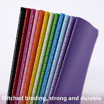 A6 värviline märkmik lihtne kaasaskantav märkmik vikerkaareõmblus see auto tasku see laos komplekt hulgimüük hulgimüük