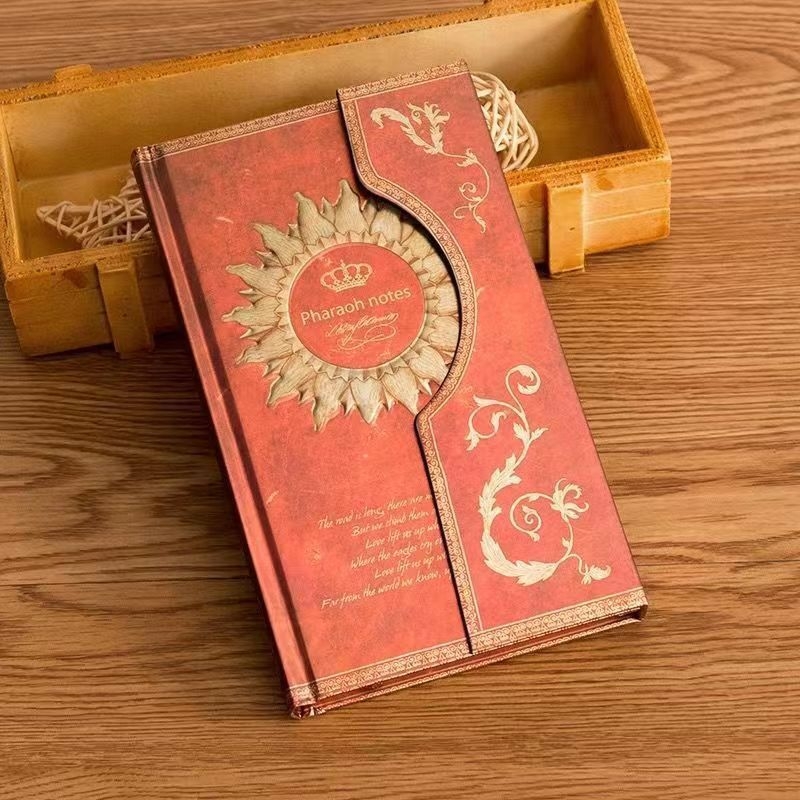 Magic Notes mágneses csattal ellátott könyv, retró európai napló, kemény oldalú jegyzettömb, ütemterv, színes oldalas kézikönyv