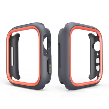 Apple Watch 10/9/8/7 Apple Watch dobais divu krāsu aizsargapvalks, īpaši aizsargājošs korpuss, 49 mm