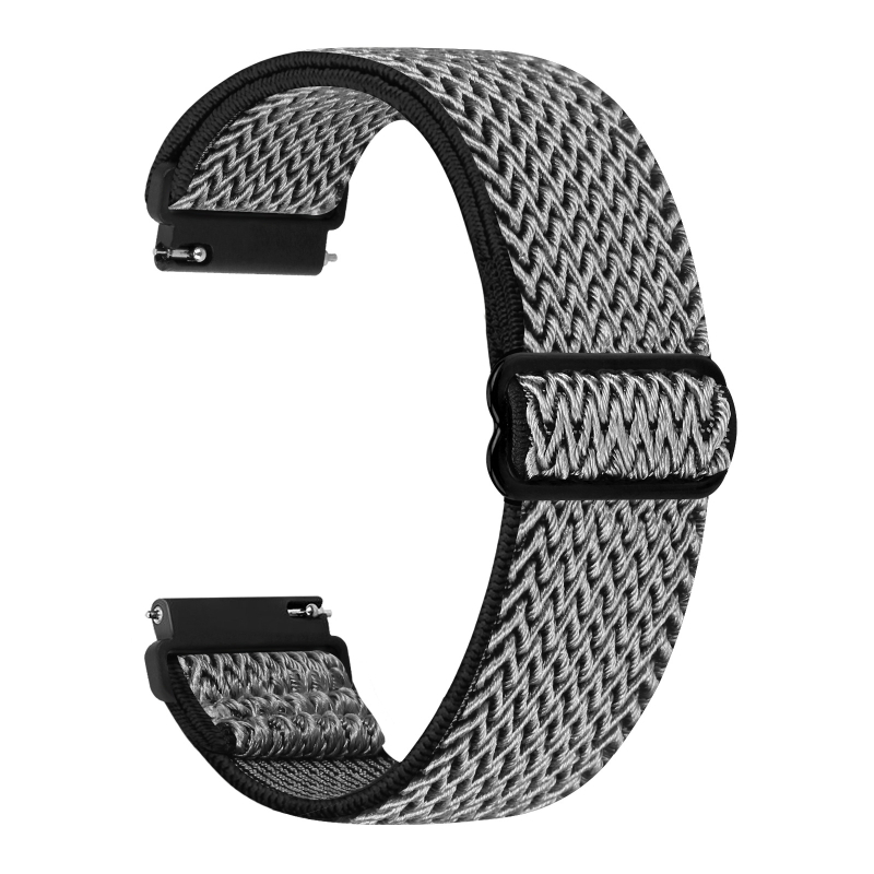 Tehase otsemüük 20/22 mm sobib HuaWei gt3-le lainemustriga elastne riba W-mustriga väikese pandlaga randmerihm