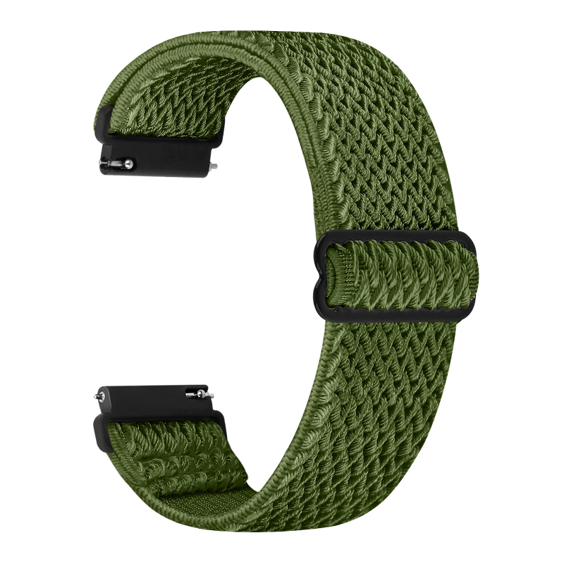 Tehase otsemüük 20/22 mm sobib HuaWei gt3-le lainemustriga elastne riba W-mustriga väikese pandlaga randmerihm