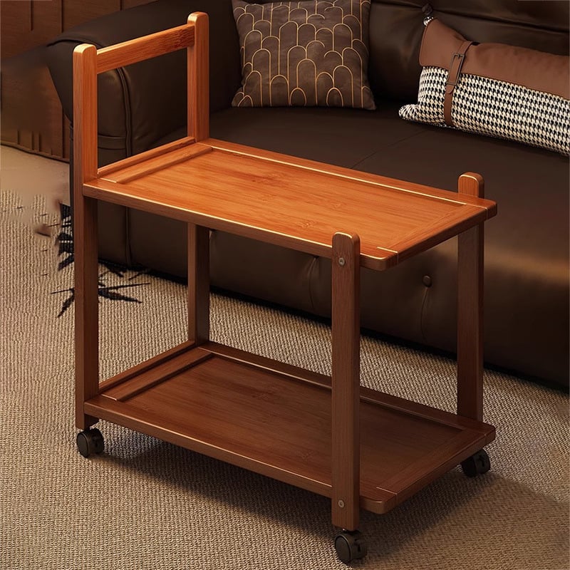 Keskaegses stiilis diivani kõrvallaud, teetuba, teisaldatav käru, elutuba, kodu, väike korter, kohvilaud 2025. aasta uus kuum stiil