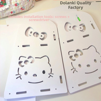 Ράφι αποθήκευσης για επιτραπέζιο χώρο Hellokiitty Διακόσμηση δωματίου Κουτί αποθήκευσης πάγκου Ins Style Παιδικό γραφείο