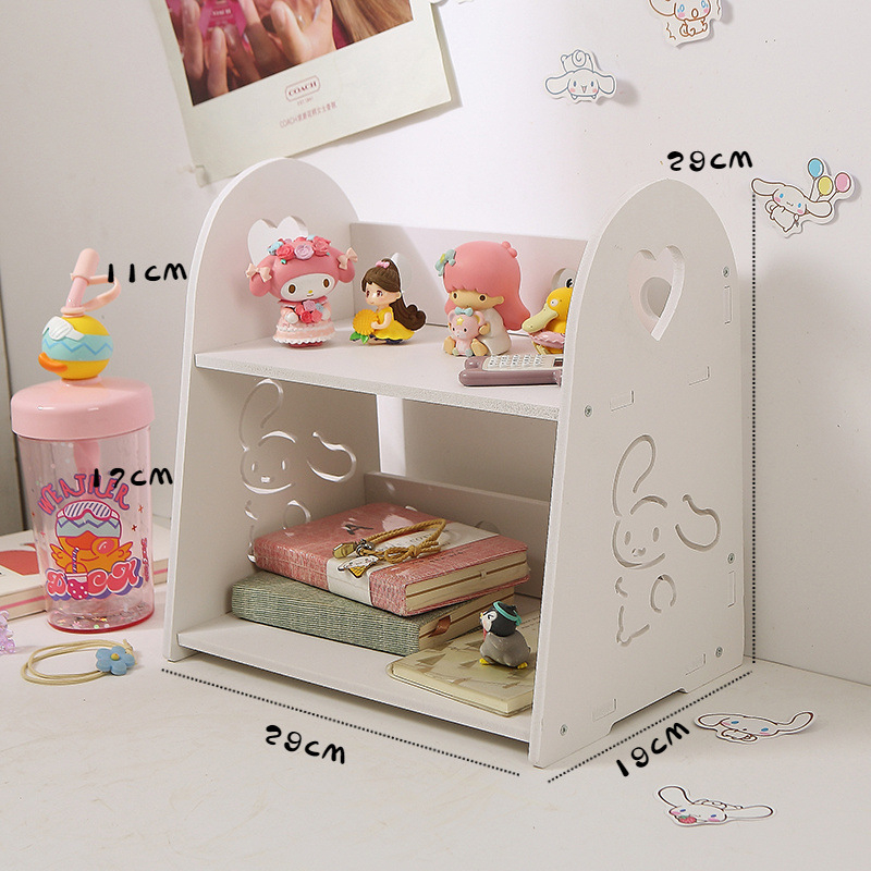 Asztali tárolóállvány, tároló, Hellokitty szobadekoráció, pulton lévő tárolódoboz, stílusos gyerekasztal