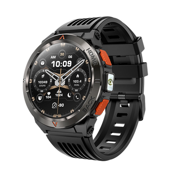 Uus Gs500 nutikell Bluetooth-kõne, GPS-positsioneerimine, sporditaskulamp, pulsisageduse ja vererõhu mõõtmise veekindel nutikell