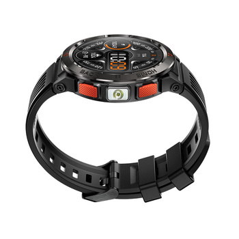 Uus Gs500 nutikell Bluetooth-kõne, GPS-positsioneerimine, sporditaskulamp, pulsisageduse ja vererõhu mõõtmise veekindel nutikell