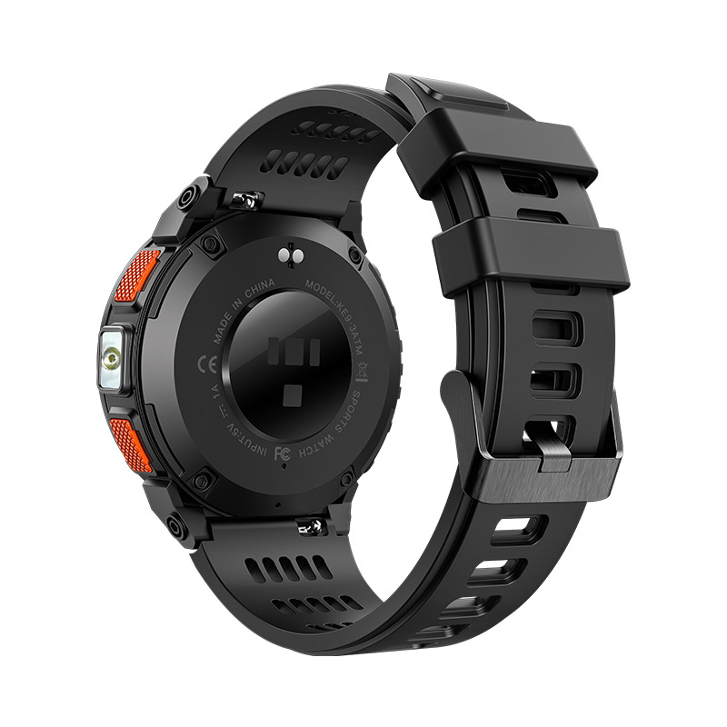 Uus Gs500 nutikell Bluetooth-kõne, GPS-positsioneerimine, sporditaskulamp, pulsisageduse ja vererõhu mõõtmise veekindel nutikell