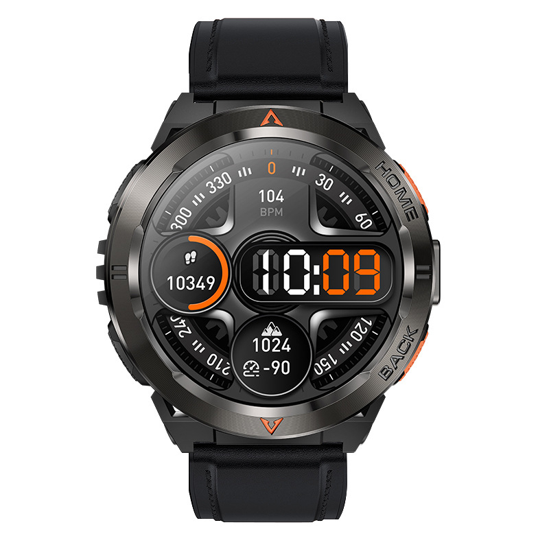 Uus Gs500 nutikell Bluetooth-kõne, GPS-positsioneerimine, sporditaskulamp, pulsisageduse ja vererõhu mõõtmise veekindel nutikell