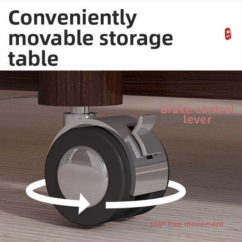 Подвижна масичка за кафе, лек луксозен и висок клас хол, малък апартамент, малка масичка за чай, стелаж за съхранение, странична масичка за диван, страничен шкаф