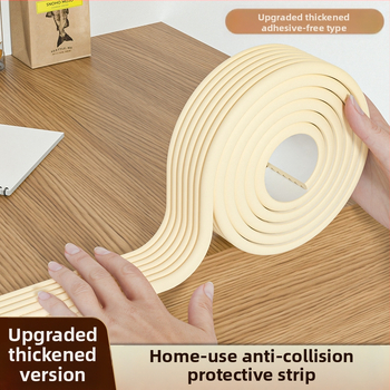 Kokkupõrkevastane riba majapidamisnurga kohvilaua servakate keskkonnakaitse NBR materjalist mittetoksiline mittenakkuv kokkupõrkevastane pehme servakaitseriba 2 m