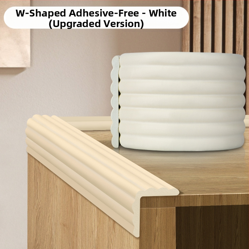 Kokkupõrkevastane riba majapidamisnurga kohvilaua servakate keskkonnakaitse NBR materjalist mittetoksiline mittenakkuv kokkupõrkevastane pehme servakaitseriba 2 m