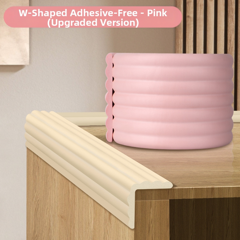 Kokkupõrkevastane riba majapidamisnurga kohvilaua servakate keskkonnakaitse NBR materjalist mittetoksiline mittenakkuv kokkupõrkevastane pehme servakaitseriba 2 m