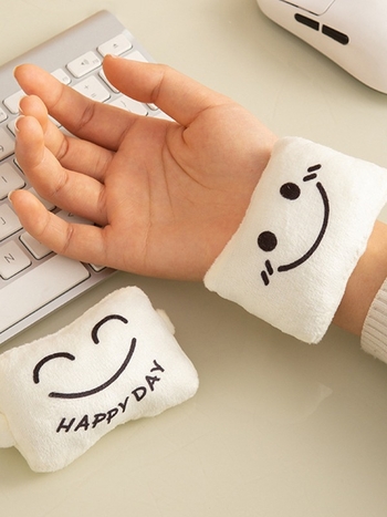 Kézpárna irodai asztalhoz, egérkesztyűhöz, csuklópárna, aranyos irodai számítógépes gépelési csuklópárna, kézpárna nőknek