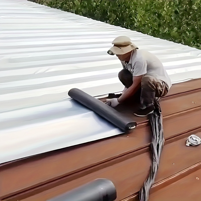 Χρώμα Ατσάλινο Πλακάκι Αδιάβροχο Αυτοκόλλητο Ρολό Πηγή Υλικού Κατασκευαστής Ειδικό Σιδερένιο Πλακάκι Αδιάβροχο Επισκευής Διαρροών Ρολάκι Στέγης Αδιάβροχο