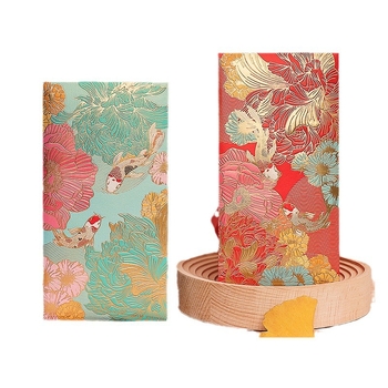 2026 m. naujas raudonas vokas, neutralus, kūrybingas, aukštos klasės raudonas vokas, pritaikytas pavardės grąžinimo dovanai Malaizijos žydros spalvos