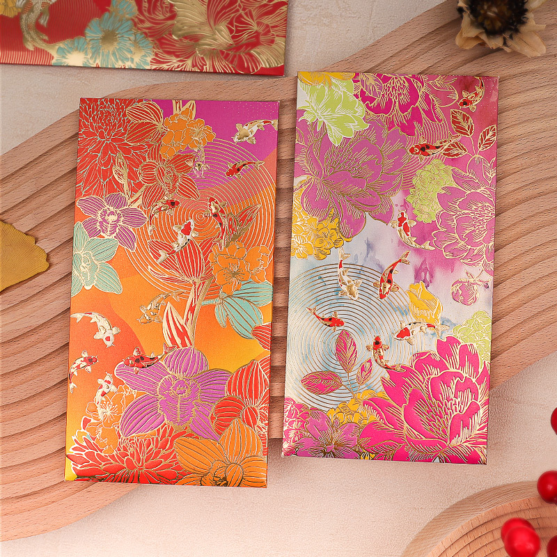 2026 m. naujas raudonas vokas, neutralus, kūrybingas, aukštos klasės raudonas vokas, pritaikytas pavardės grąžinimo dovanai Malaizijos žydros spalvos