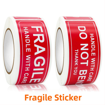 TÖRÉKENY matricák, óvatosan kezelendő, ne nyomkodja, ne ejtse le, figyelmeztető táblák, öntapadós címkék, tekercses matricák